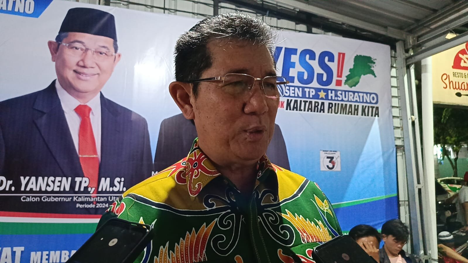 Paslon YESS Nomor Urut 3 Yakin Kemandirian Rakyat Membangun Kaltara