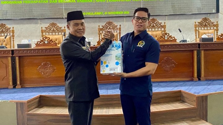 Rapat Paripurna V DPRD Kabupaten Tana Tidung Bahas Nota Keuangan Rancangan APBD Tahun 2025