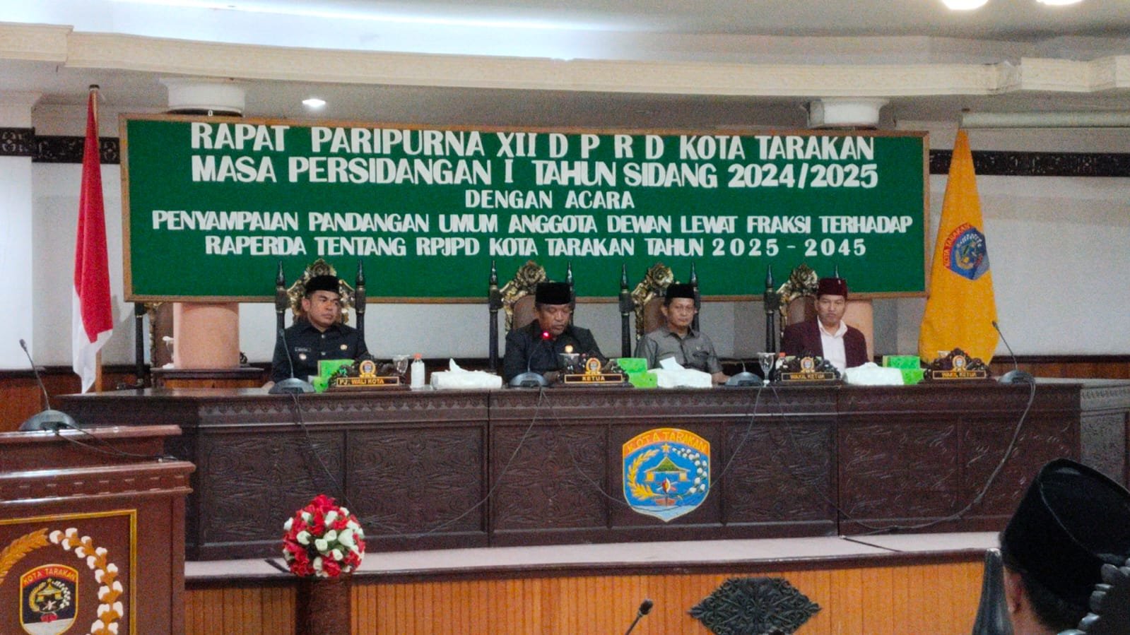 DPRD Tarakan Bahas Raperda RPJPD 2025-2045, Fokus pada Kesejahteraan dan Penyelarasan Visi